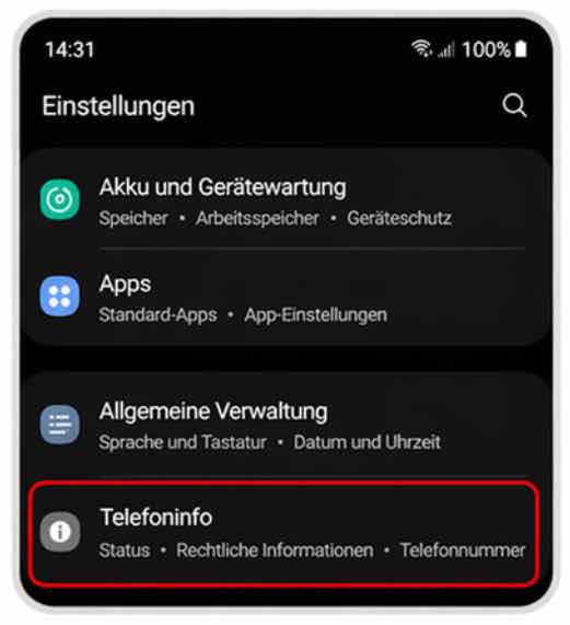 Android Schritt 2
